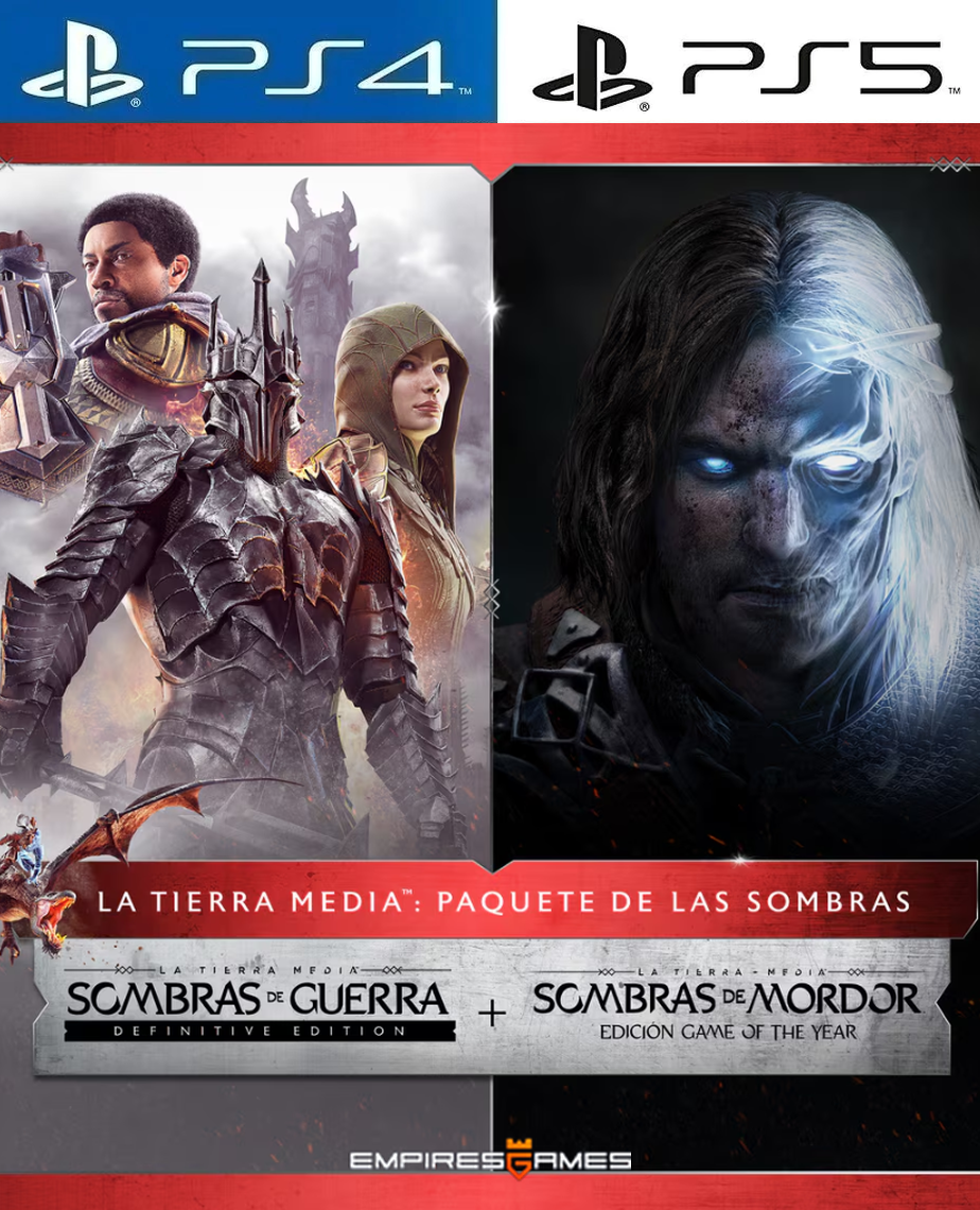 Middle Earth The Shadow Bundle PS4 | PS5